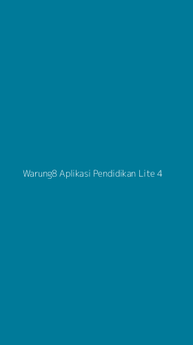 Tampilan Antarmuka Aplikasi Warung8 Aplikasi Pendidikan Lite - 4