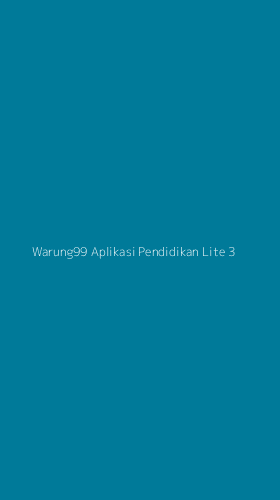 Tampilan Antarmuka Aplikasi Warung99 Aplikasi Pendidikan Lite - 3