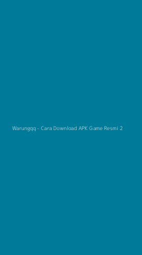 Tampilan Antarmuka Aplikasi Warungqq - Cara Download APK Game Resmi - 2