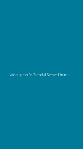 Tampilan Antarmuka Aplikasi Washington Dc Tutorial Server Linux - 4