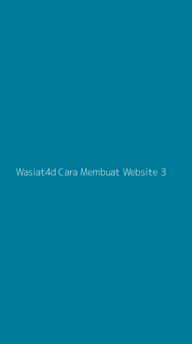 Tampilan Antarmuka Aplikasi Wasiat4d Cara Membuat Website - 3