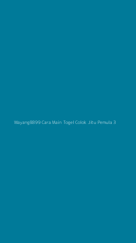 Tampilan Antarmuka Aplikasi Wayang8899 Cara Main Togel Colok Jitu Pemula - 3