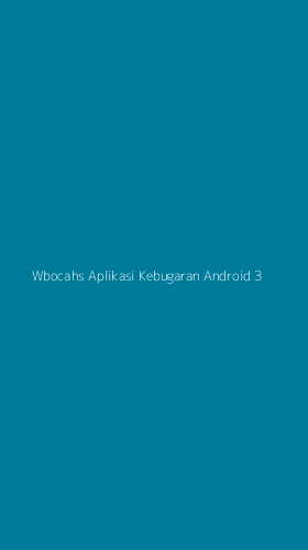 Tampilan Antarmuka Aplikasi Wbocahs Aplikasi Kebugaran Android - 3