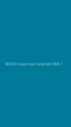 Tampilan Antarmuka Aplikasi Wd303 Download Template Web - 1