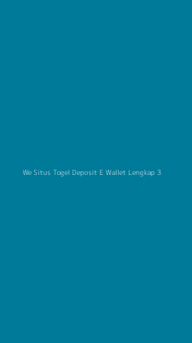 Tampilan Antarmuka Aplikasi We Situs Togel Deposit E Wallet Lengkap - 3