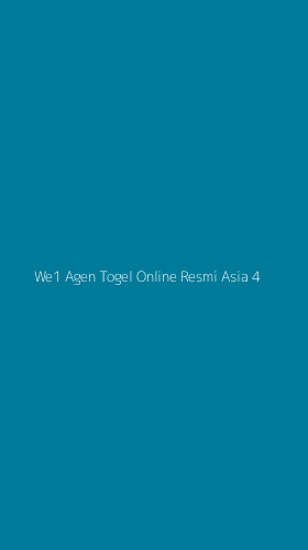 Tampilan Antarmuka Aplikasi We1 Agen Togel Online Resmi Asia - 4