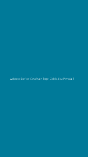 Tampilan Antarmuka Aplikasi Webtoto Daftar Cara Main Togel Colok Jitu Pemula - 3
