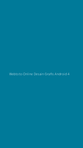 Tampilan Antarmuka Aplikasi Webtoto Online Desain Grafis Android - 4