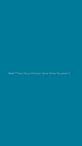 Tampilan Antarmuka Aplikasi Wede777slot Portal Informasi Game Online Terupdate - 3