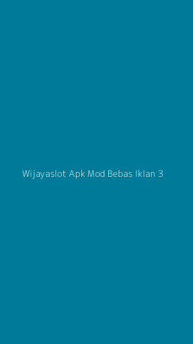 Tampilan Antarmuka Aplikasi Wijayaslot Apk Mod Bebas Iklan - 3