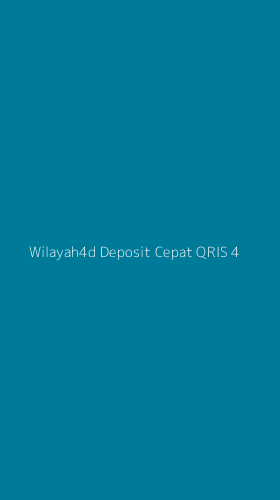 Tampilan Antarmuka Aplikasi Wilayah4d Deposit Cepat Qris - 4