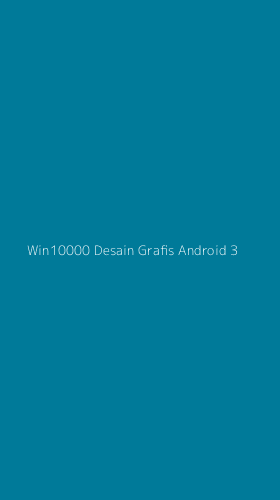 Tampilan Antarmuka Aplikasi Win10000 Desain Grafis Android - 3