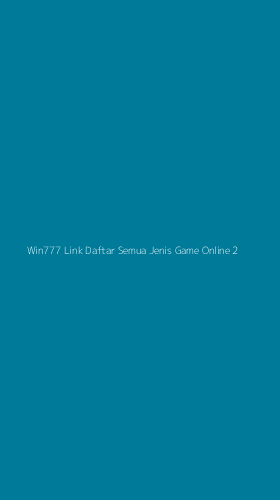 Tampilan Antarmuka Aplikasi Win777 Link Daftar Semua Jenis Game Online - 2