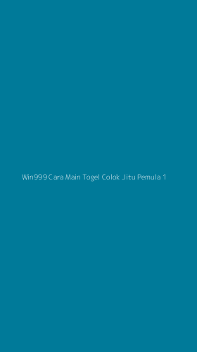Tampilan Antarmuka Aplikasi Win999 Cara Main Togel Colok Jitu Pemula - 1