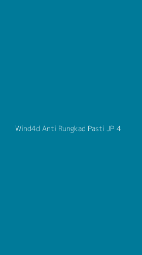 Tampilan Antarmuka Aplikasi Wind4d Anti Rungkad Pasti Jp - 4