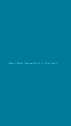 Tampilan Antarmuka Aplikasi Winidr Situs Dengan Fitur Live Chat Cepat - 1