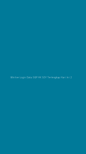 Tampilan Antarmuka Aplikasi Winlive Login Data Sgp Hk Sdy Terlengkap Hari Ini - 2