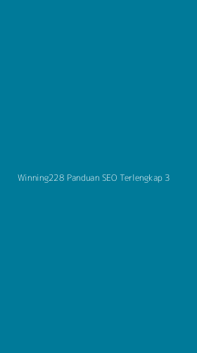 Tampilan Antarmuka Aplikasi Winning228 Panduan Seo Terlengkap - 3