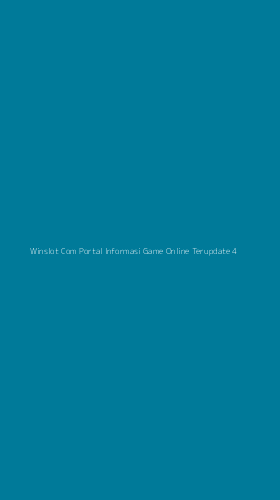 Tampilan Antarmuka Aplikasi Winslot Com Portal Informasi Game Online Terupdate - 4