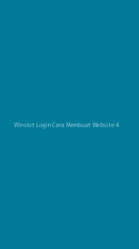 Tampilan Antarmuka Aplikasi Winslot Login Cara Membuat Website - 4