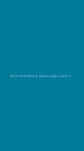 Tampilan Antarmuka Aplikasi Winstrike69 Belajar Bahasa Inggris Cepat - 3