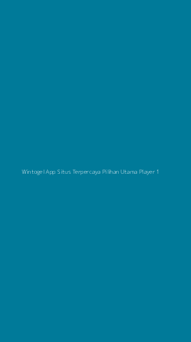 Tampilan Antarmuka Aplikasi Wintogel App Situs Terpercaya Pilihan Utama Player - 1