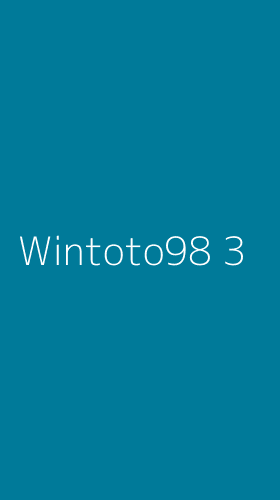 Tampilan Antarmuka Aplikasi Wintoto98 - 3