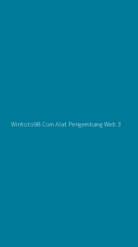 Tampilan Antarmuka Aplikasi Wintoto98 Com Alat Pengembang Web - 3