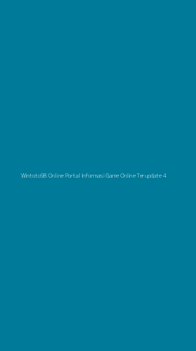 Tampilan Antarmuka Aplikasi Wintoto98 Online Portal Informasi Game Online Terupdate - 4