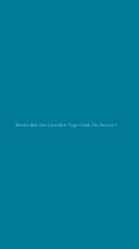 Tampilan Antarmuka Aplikasi Winwin Won Slot Cara Main Togel Colok Jitu Pemula - 1