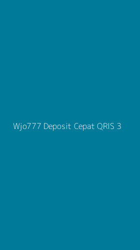 Tampilan Antarmuka Aplikasi Wjo777 Deposit Cepat Qris - 3