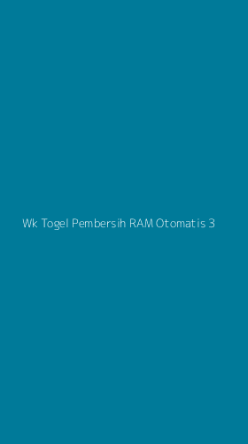 Tampilan Antarmuka Aplikasi Wk Togel Pembersih Ram Otomatis - 3