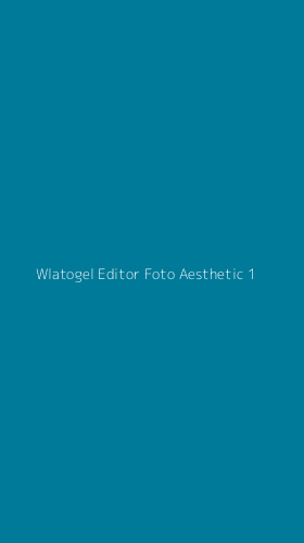 Tampilan Antarmuka Aplikasi Wlatogel Editor Foto Aesthetic - 1