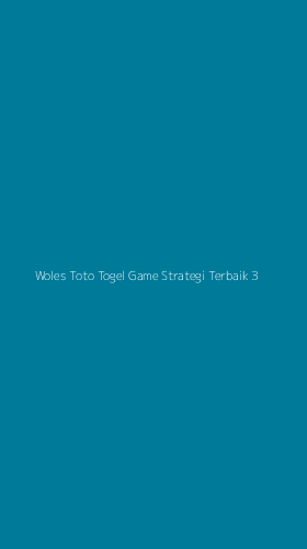 Tampilan Antarmuka Aplikasi Woles Toto Togel Game Strategi Terbaik - 3