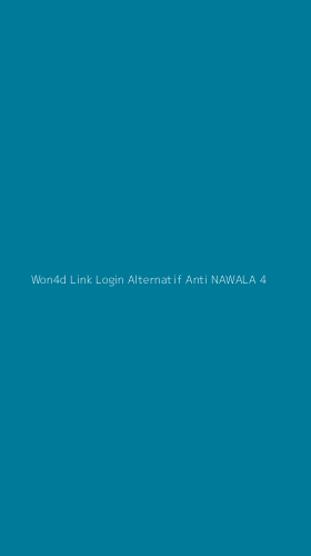 Tampilan Antarmuka Aplikasi Won4d Link Login Alternatif Anti Nawala - 4