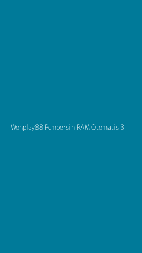 Tampilan Antarmuka Aplikasi Wonplay88 Pembersih Ram Otomatis - 3