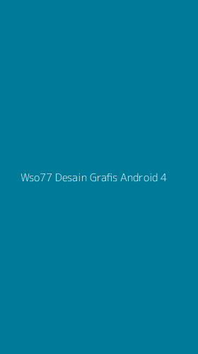 Tampilan Antarmuka Aplikasi Wso77 Desain Grafis Android - 4