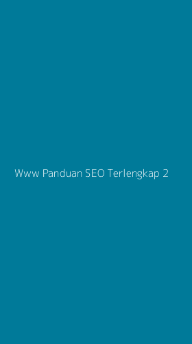 Tampilan Antarmuka Aplikasi Www Panduan Seo Terlengkap - 2