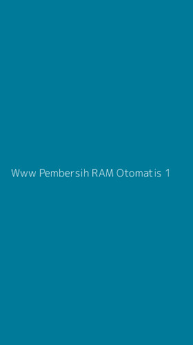 Tampilan Antarmuka Aplikasi Www Pembersih Ram Otomatis - 1
