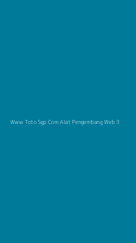 Tampilan Antarmuka Aplikasi Www Toto Sgp Com Alat Pengembang Web - 3