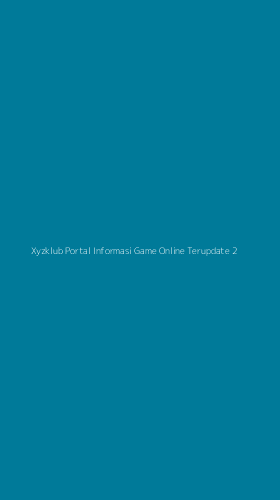 Tampilan Antarmuka Aplikasi Xyzklub Portal Informasi Game Online Terupdate - 2