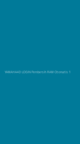 Tampilan Antarmuka Aplikasi Yamaha4d Login Pembersih Ram Otomatis - 1