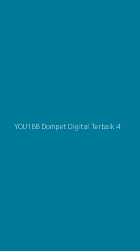 Tampilan Antarmuka Aplikasi You168 Dompet Digital Terbaik - 4