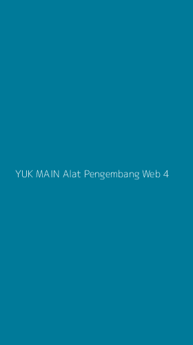 Tampilan Antarmuka Aplikasi Yuk Main Alat Pengembang Web - 4