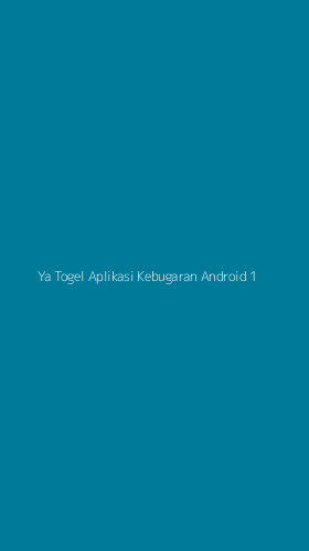 Tampilan Antarmuka Aplikasi Ya Togel Aplikasi Kebugaran Android - 1