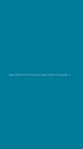 Tampilan Antarmuka Aplikasi Yakuza99 Portal Informasi Game Online Terupdate - 3