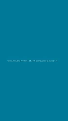 Tampilan Antarmuka Aplikasi Yamoussoukro Prediksi Jitu Hk Sgp Sydney Malam Ini - 4