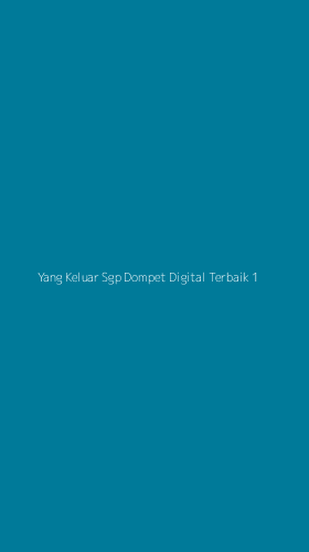Tampilan Antarmuka Aplikasi Yang Keluar Sgp Dompet Digital Terbaik - 1