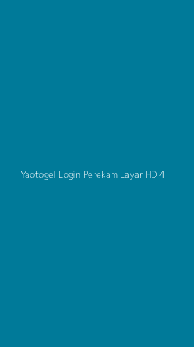 Tampilan Antarmuka Aplikasi Yaotogel Login Perekam Layar Hd - 4