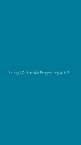 Tampilan Antarmuka Aplikasi Yaotogel Online Alat Pengembang Web - 3